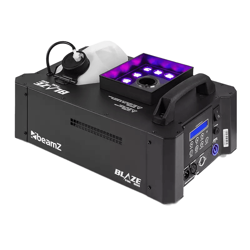 BeamZ BLAZE800 Vertical FOG Machine 800W RGBA 12X 4W