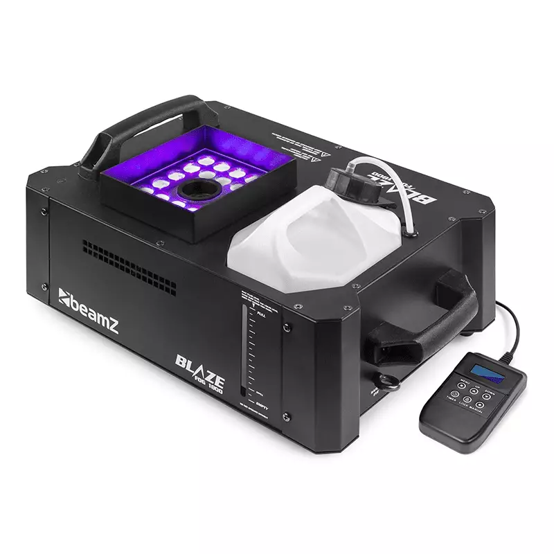 BeamZ BLAZE1800 Vertical FOG Machine 1800W RGBA 24X 4W