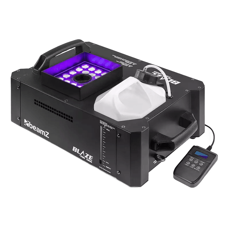 BeamZ BLAZE1800 Vertical FOG Machine 1800W RGBA 24X 4W