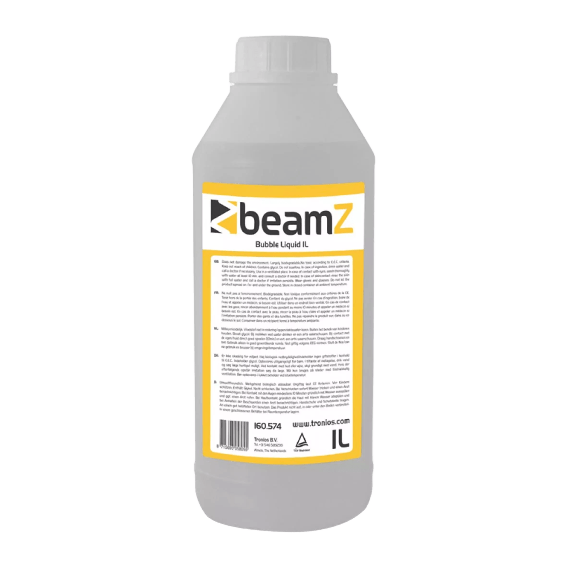 BeamZ FBL1 Bubble Fluid 1L