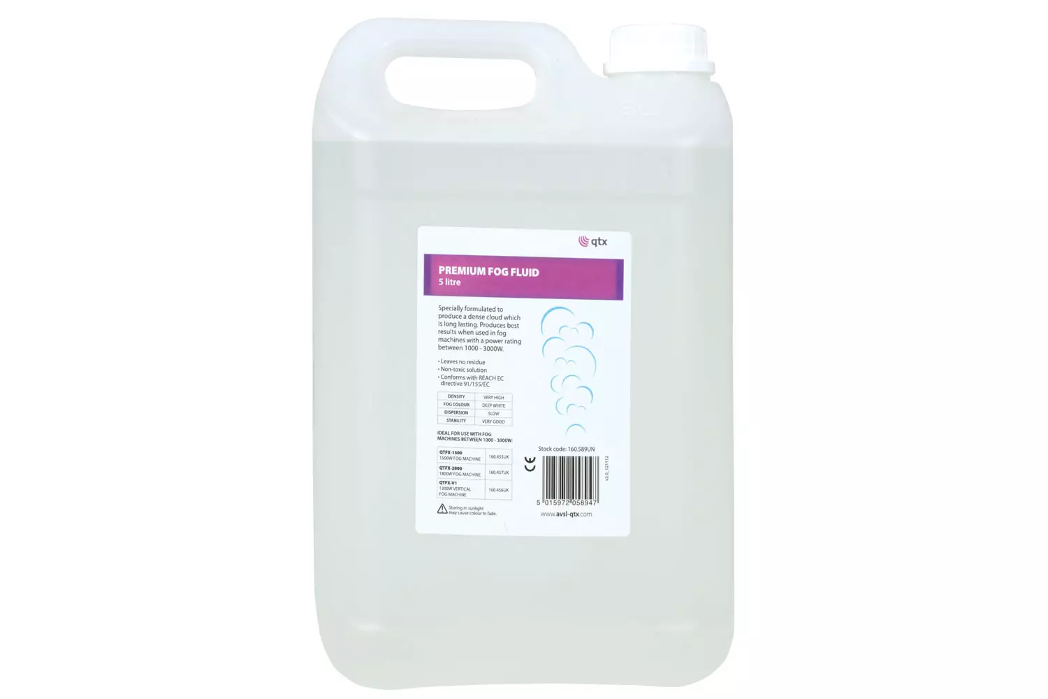 QTX HQ FOG Fluid 5L