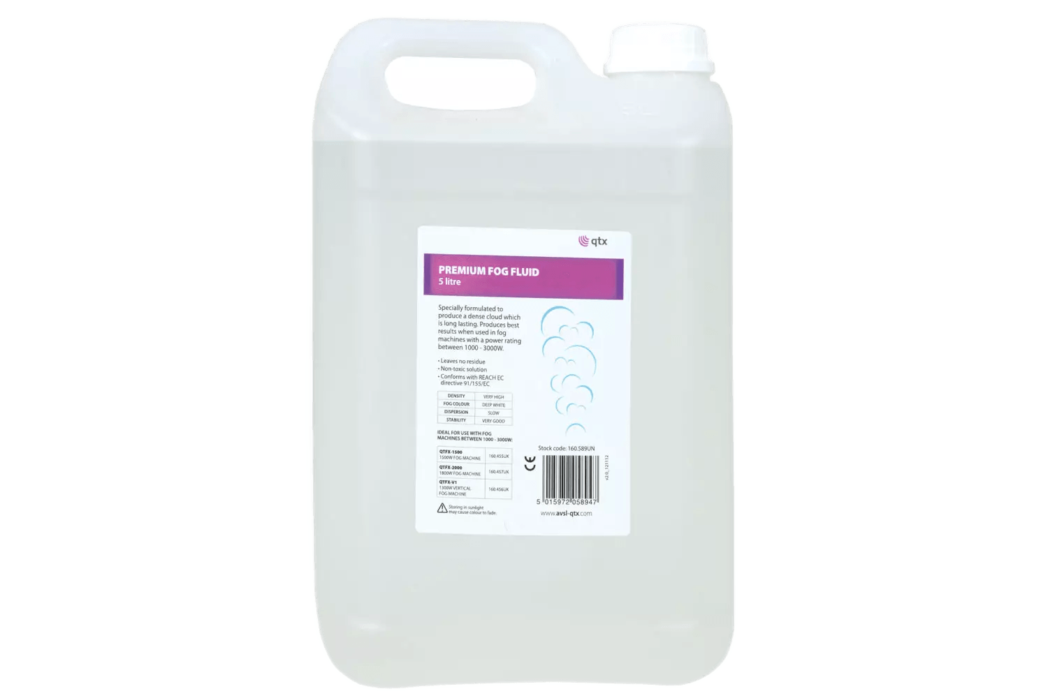 QTX HQ FOG Fluid 5L