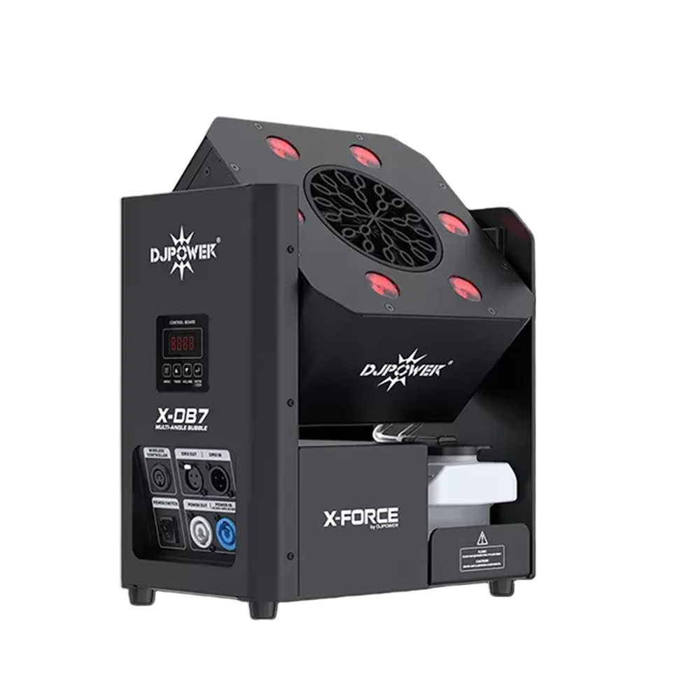 Djpower X-DB7 Bubble Machine Multi Angle RGBA 60W