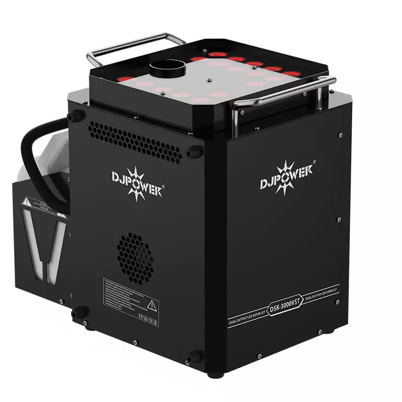 Djpower DSK-3000VST DUAL Output Super JET Vertical FOG Machine 3000W