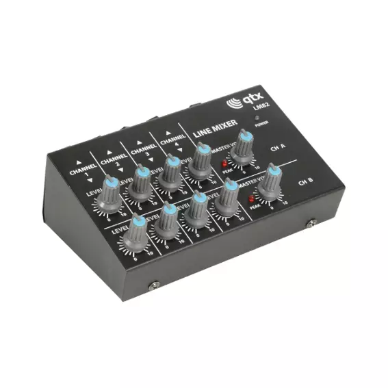 QTX LM82 LINE Level Mixer 8CH