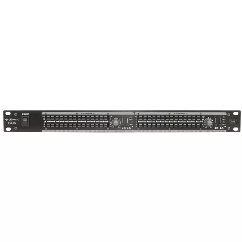 Citronic CEQ215 DUAL 15-BAND Graphic EQ