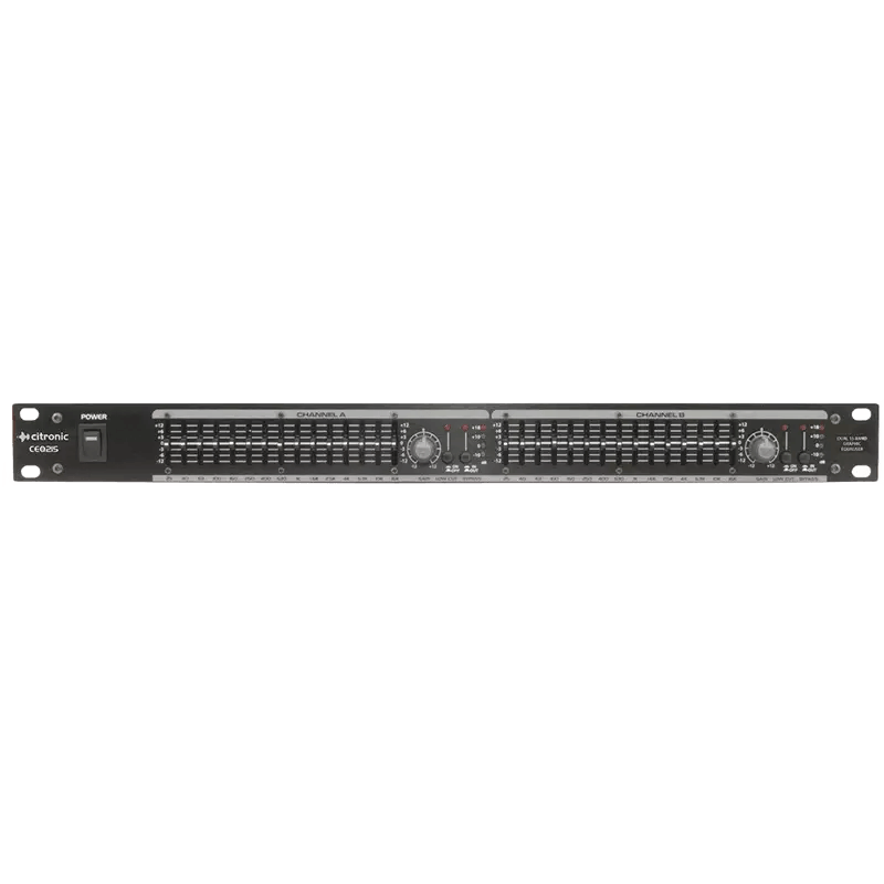 Citronic CEQ215 DUAL 15-BAND Graphic EQ