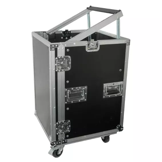 Citronic Rack:16ux Flightcase 19INCH 16U WITH Wheels