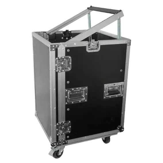 Citronic Rack:16ux Flightcase 19INCH 16U WITH Wheels
