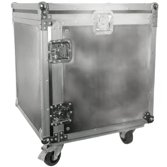 Citronic Rack:10x Flightcase 19INCH 10U WITH Wheels
