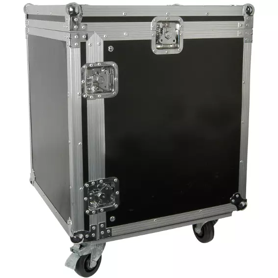 Citronic Rack:12ux Flightcase 19INCH 12U WITH Wheels