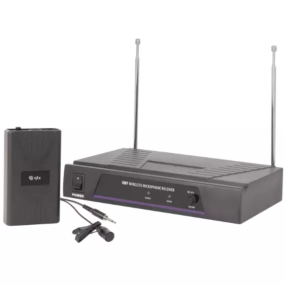 QTX VHN2 HANDHELD & NECKBAND MICROPHONE VHF 174.1 + 175.0MHz