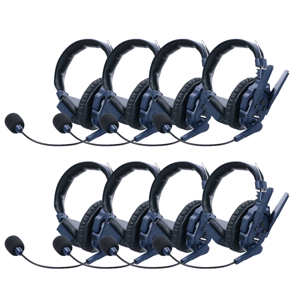Synco XTALKMASTERXM8 8 Piece Headset Intercom