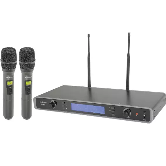 CITRONIC RU210-H DUAL HANDHELD MICROPHONE UHF 863 – 865MHz