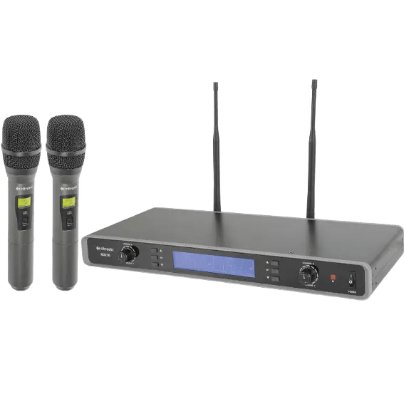 CITRONIC RU210-H DUAL HANDHELD MICROPHONE UHF 863 – 865MHz