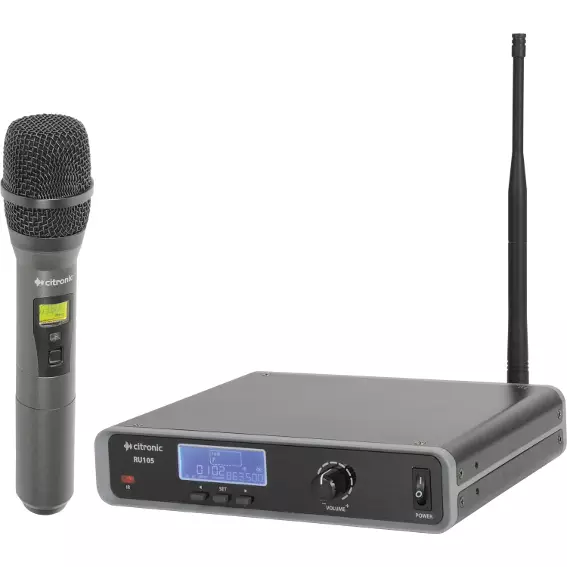 CITRONIC RU105-H HANDHELD MICROPHONE UHF 863 – 865MHz