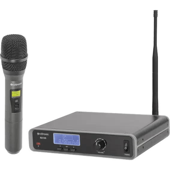 CITRONIC RU105-H HANDHELD MICROPHONE UHF 863 – 865MHz