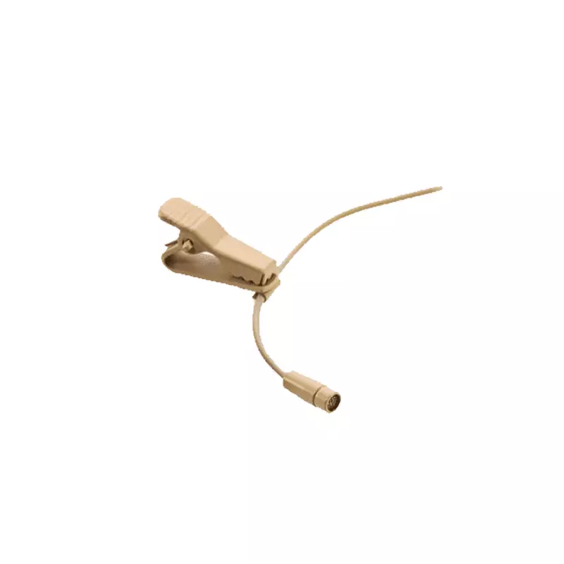 JTS CM-201I Miniature Lapel Microphone Beige 4 PIN MINI XLR