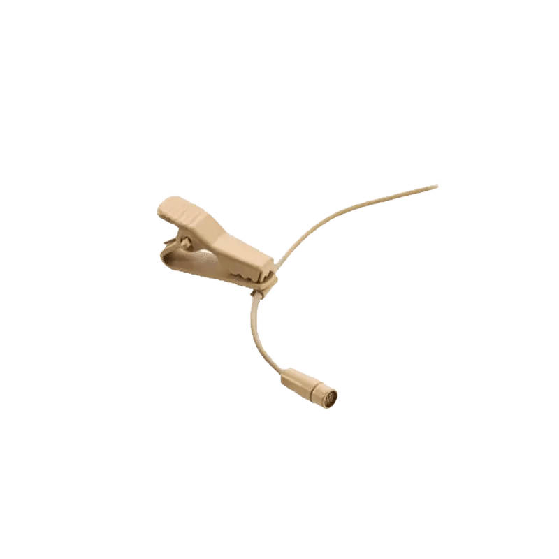 JTS CM-201I Miniature Lapel Microphone Beige 4 PIN MINI XLR