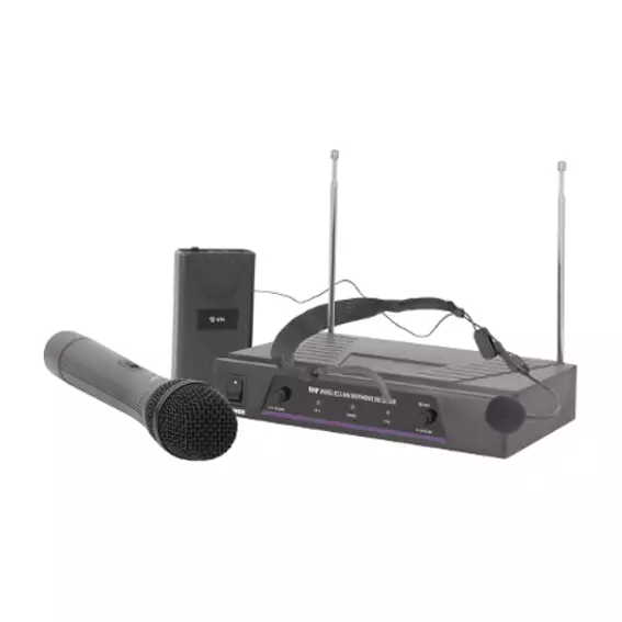 QTX VHN2 HANDHELD & NECKBAND MICROPHONE VHF 173.8 + 174.8MHz
