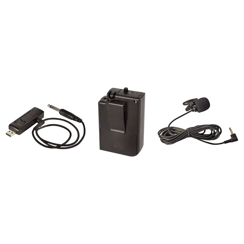 QTX U-MIC-863.2-L Lapel Microphone UHF 863.2MHZ