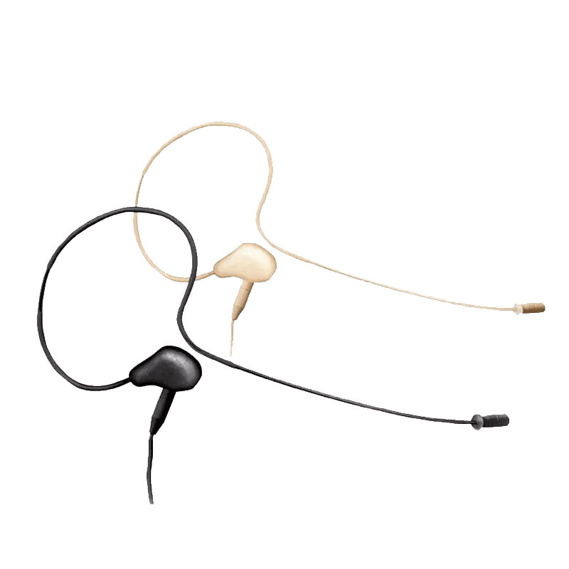 JTS CM-8015FCS SUB-Miniature Earhook Microphone Beige 3.5MM