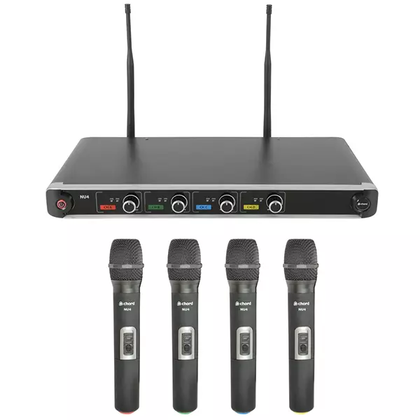 Chord NU4-H QUAD Handheld Microphone UHF