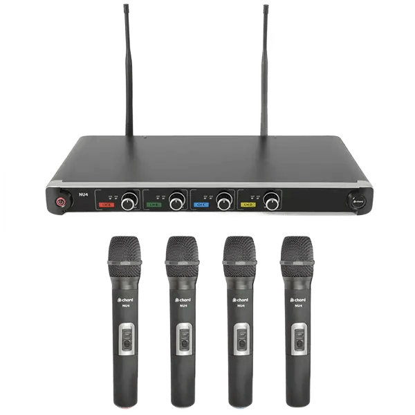 Chord NU4-H QUAD Handheld Microphone UHF