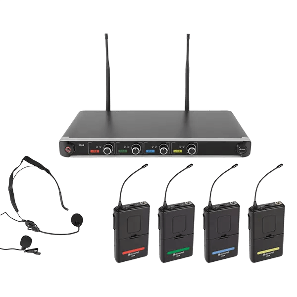 Chord NU4-N QUAD Lapel Microphone UHF