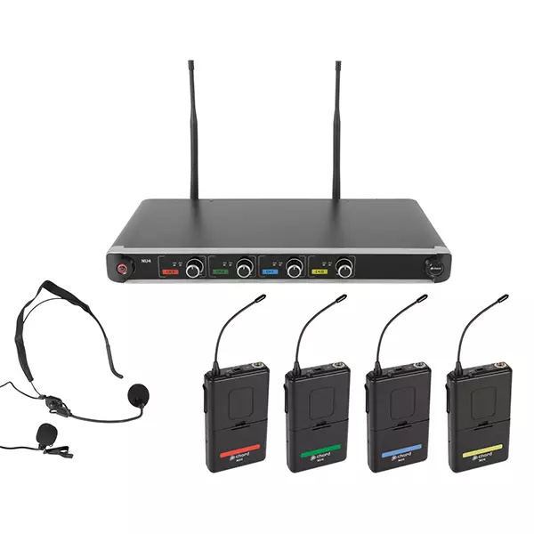 Chord NU4-N QUAD Lapel Microphone UHF