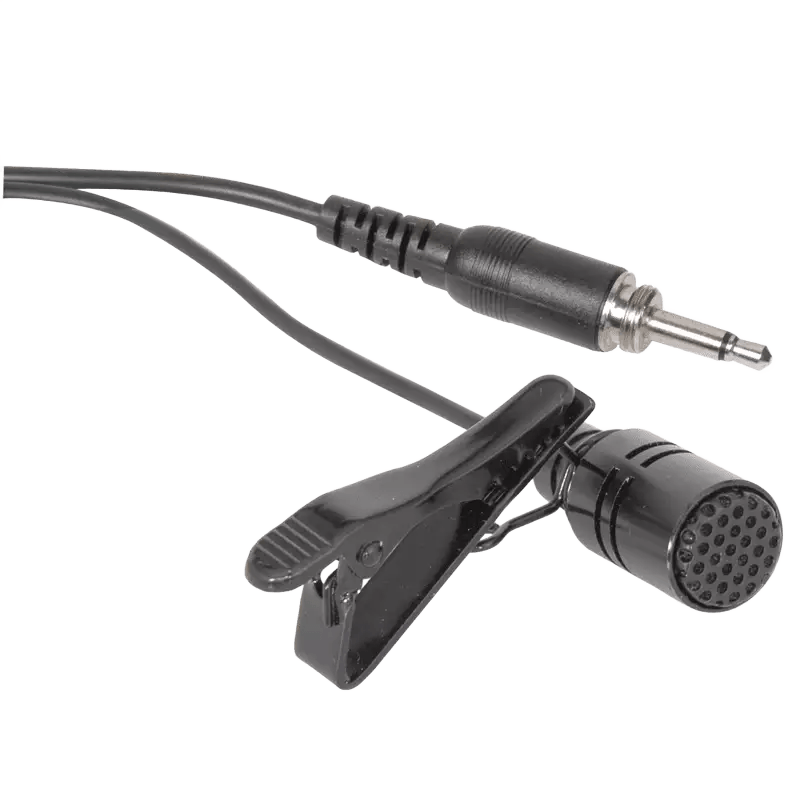 Chord LM-35 Lapel Microphone Black 3.5MM