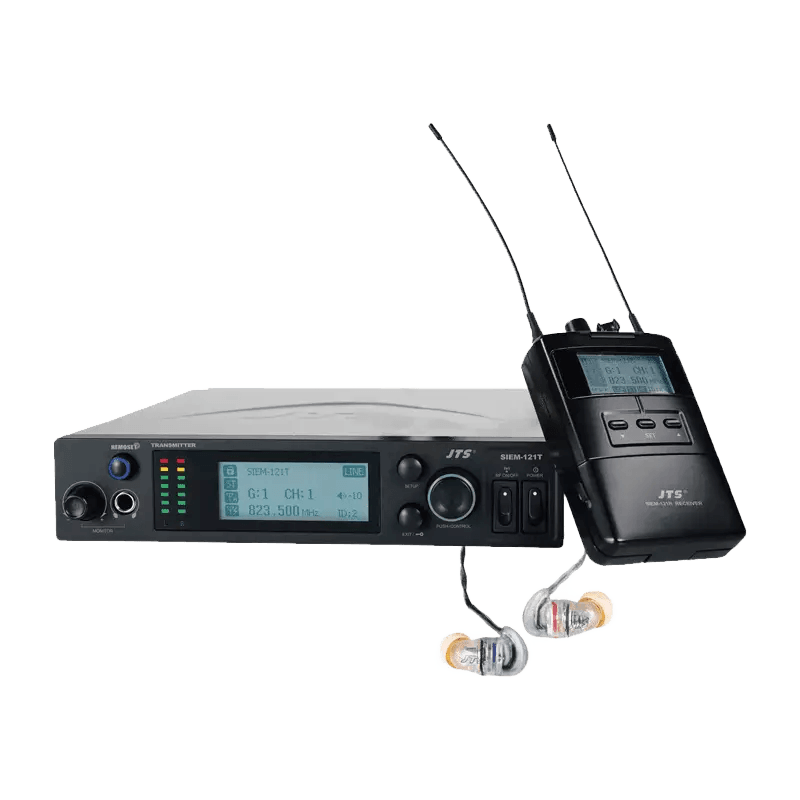 JTS SIEM-121T/SIEM-121r+ie-1 IN-EAR Monitoring System UHF 506-542MHZ