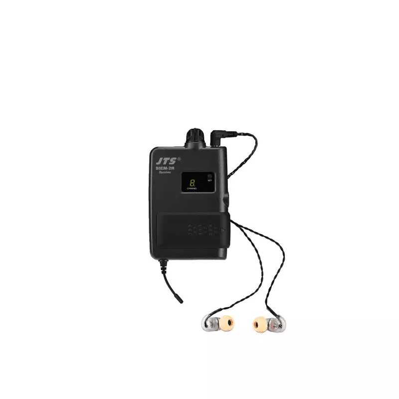 JTS SIEM-2R/IE-1 IN-EAR Monitoring System Receiver FOR SIEM-2R UHF 518-542MHZ