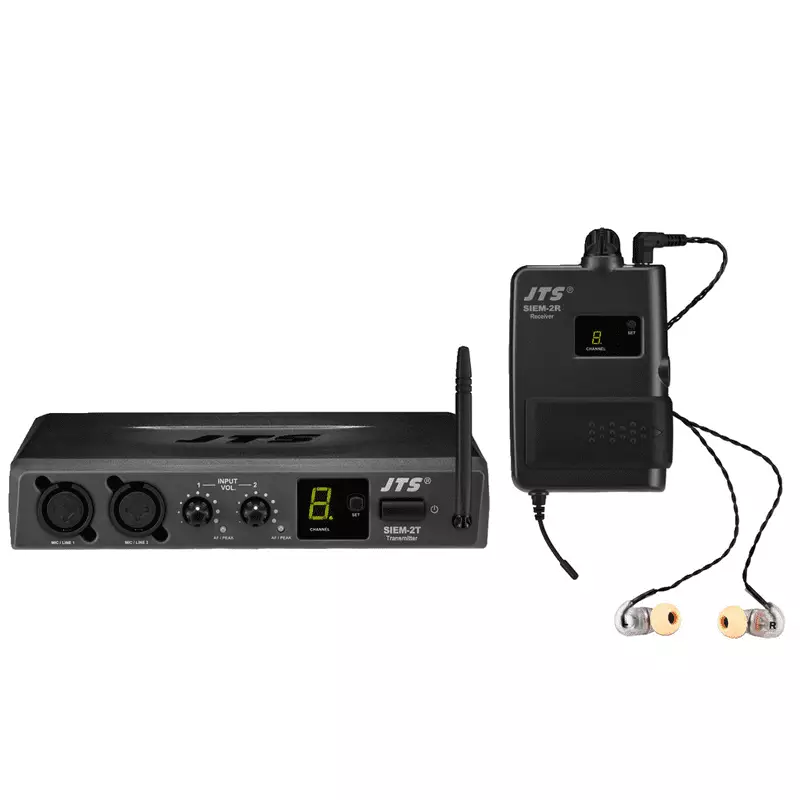 JTS SIEM-2t/siem2r+ie-1 IN-EAR Monitoring System UHF 518-542MHZ