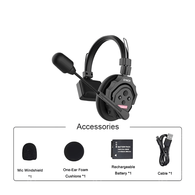 Synco XTALKPROX1 1 Piece Headset Intercom Slave
