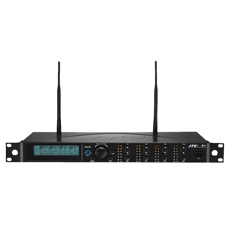 JTS R-4 QUAD Receiver Diversity UHF 614-650 MHZ