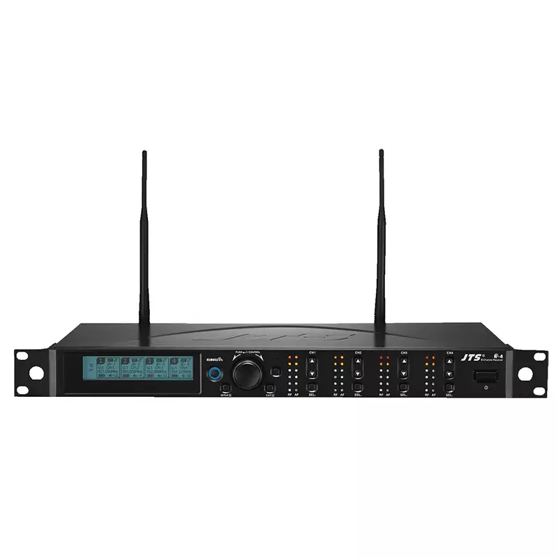 JTS R-4 QUAD Receiver Diversity UHF 614-650 MHZ