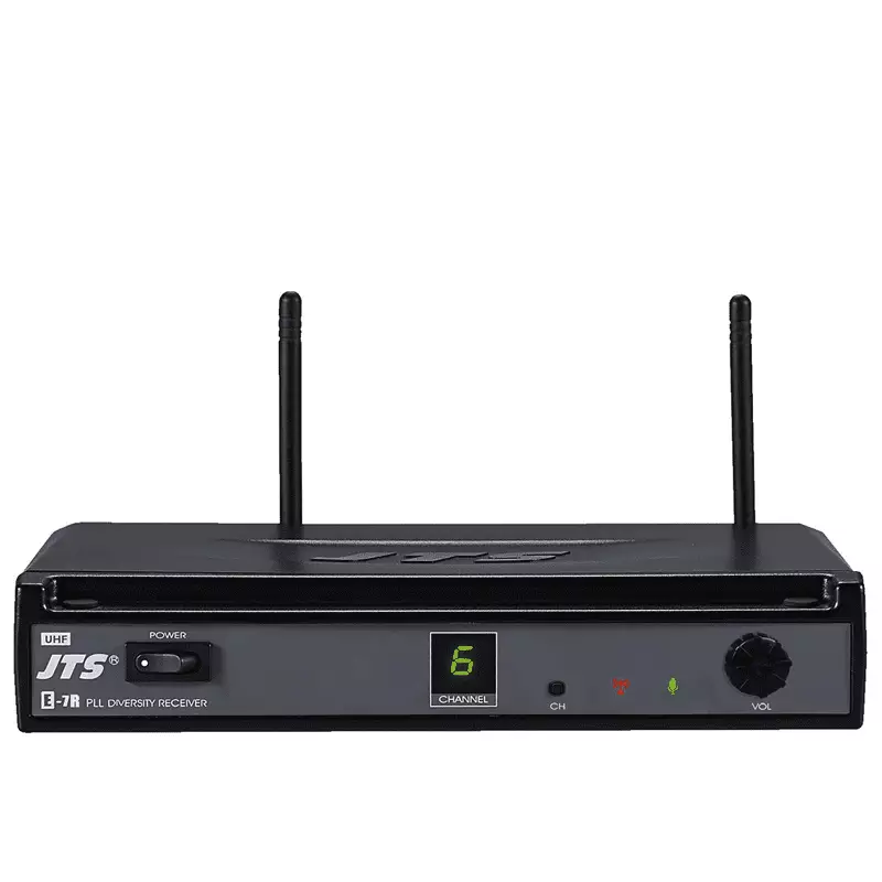 JTS E-7R Single Receiver Diversity UHF 518-542 MHZ