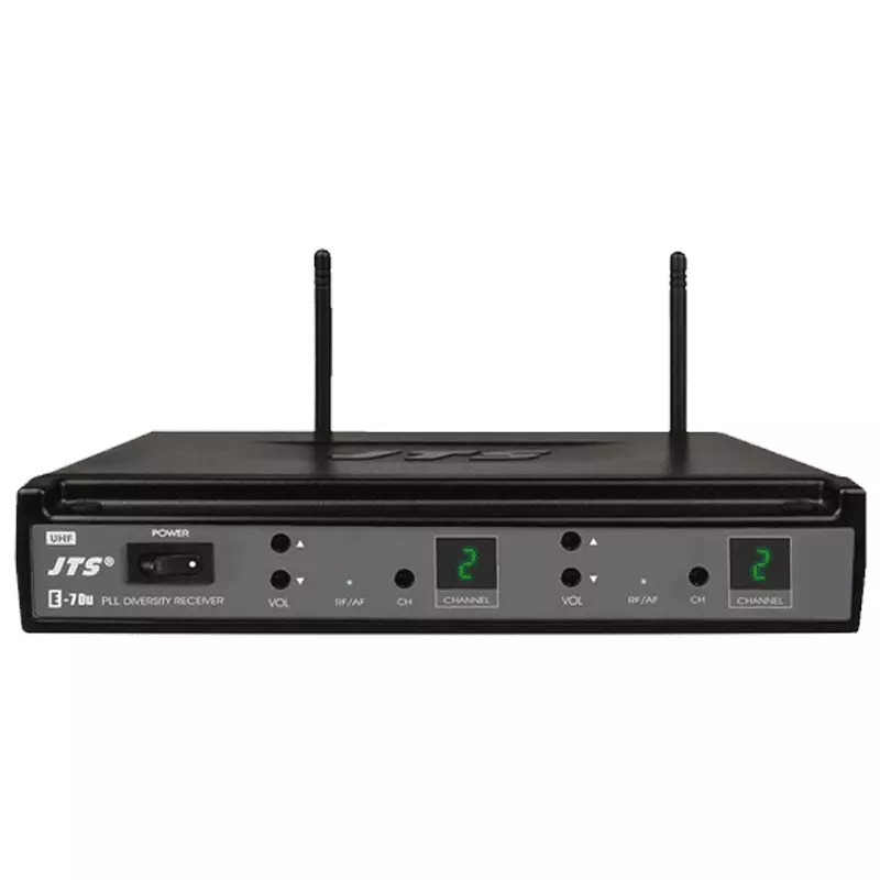 JTS E-7DU DUAL Receiver Diversity UHF 518-542MHZ