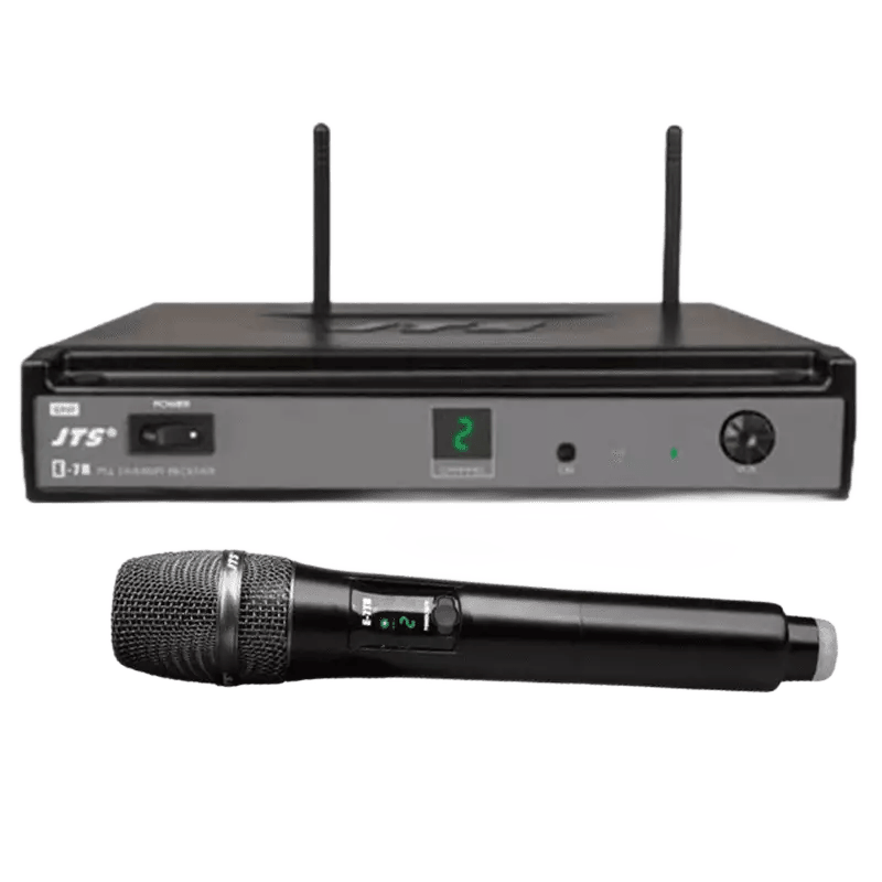 JTS E-7R/E-7TH Handheld Microphone Diversity UHF 518-542MHZ