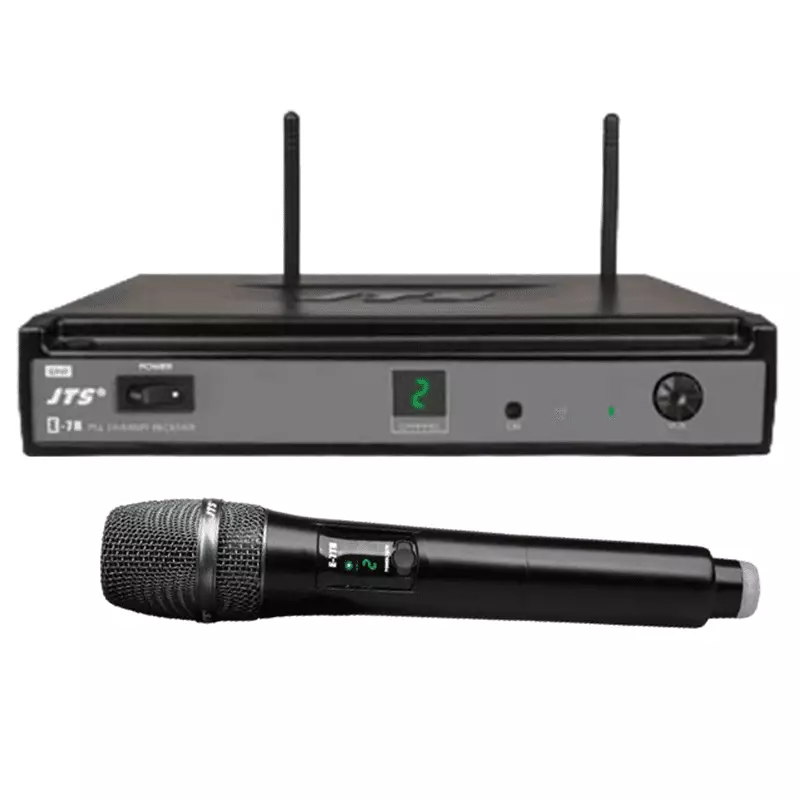 JTS E-7R/E-7TH Handheld Microphone Diversity UHF 518-542MHZ