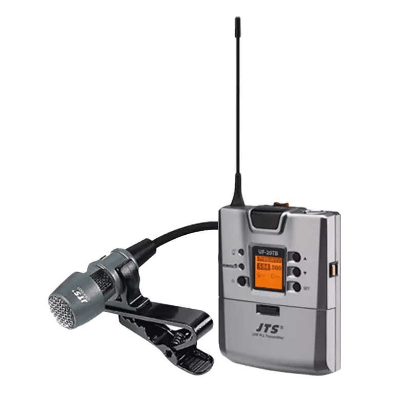 JTS UF-20tb+cm-501 Replacement Bodypack Microphone TRUE Diversity UHF 624-694MHZ