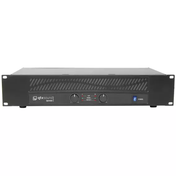 QTX QA400 2U Power Amplifier 2X 200W