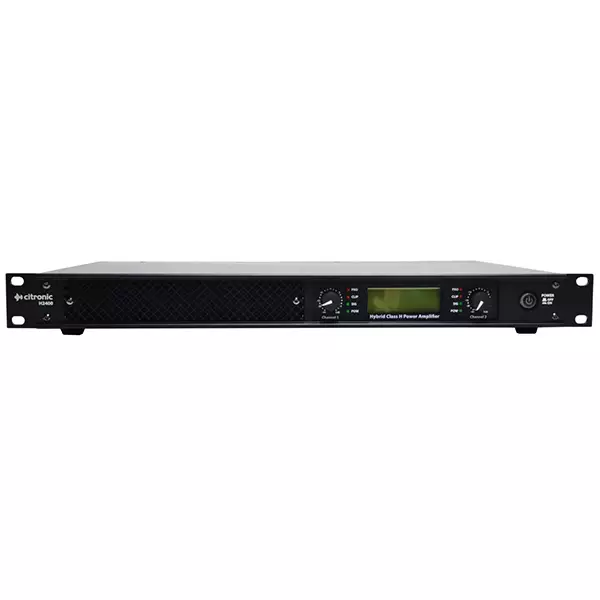 Citronic H2400 1U Power Amplifier 2X 1200W