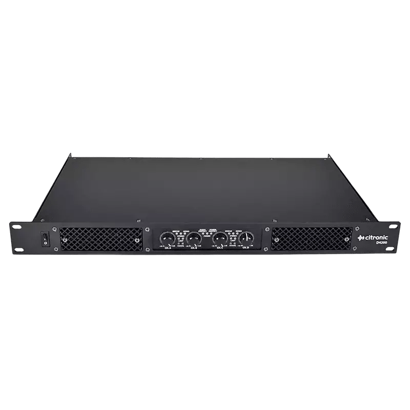 Citronic D4200 1U Power Amplifier 4X 200W