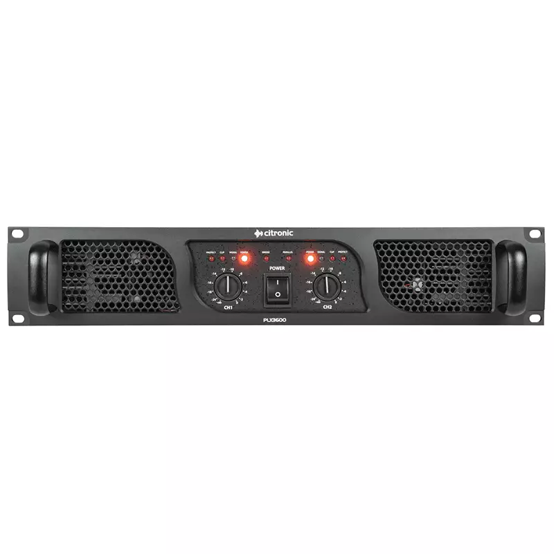 Citronic PLX3600 2U Power Amplifier 2X 1800W