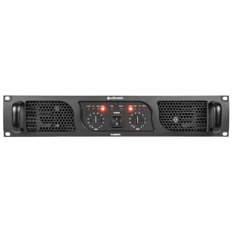 Citronic PLX3600 2U Power Amplifier 2X 1800W
