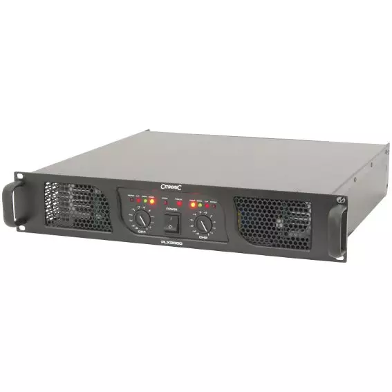 Citronic PLX2800 2U Power Amplifier 2X 1400W