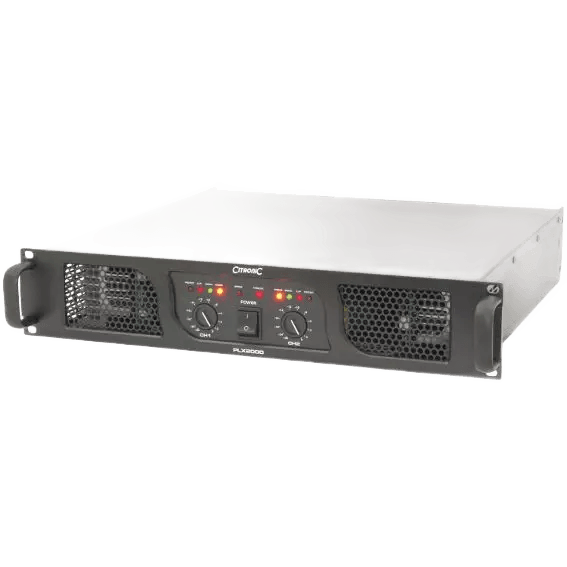 Citronic PLX2800 2U Power Amplifier 2X 1400W
