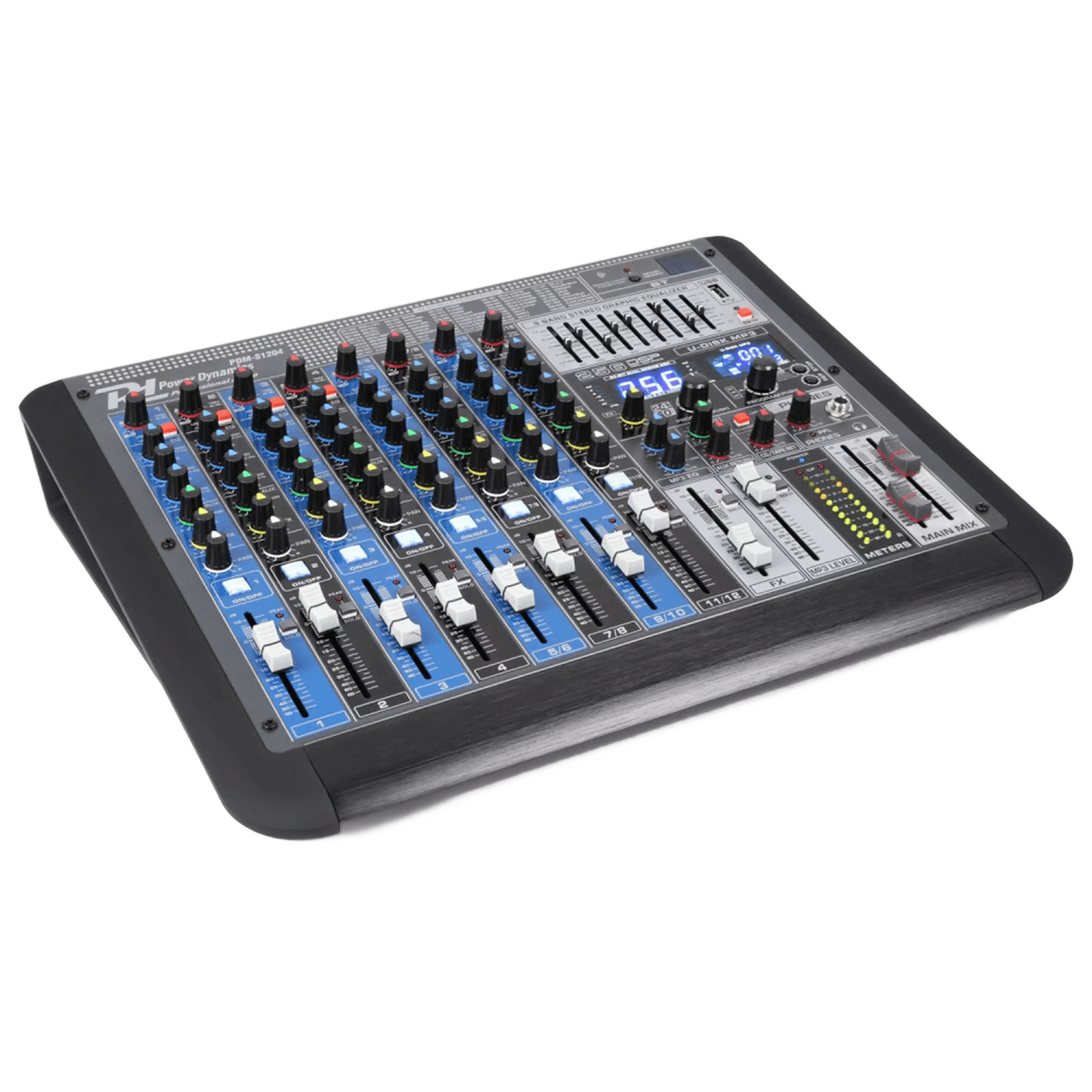 PDM PDM-S1204 Music Mixer Bt/mp3/usb/dsp 12CH